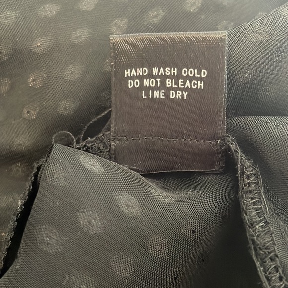 Skies Are Blue Sheer Blouse - Picture 9 of 9